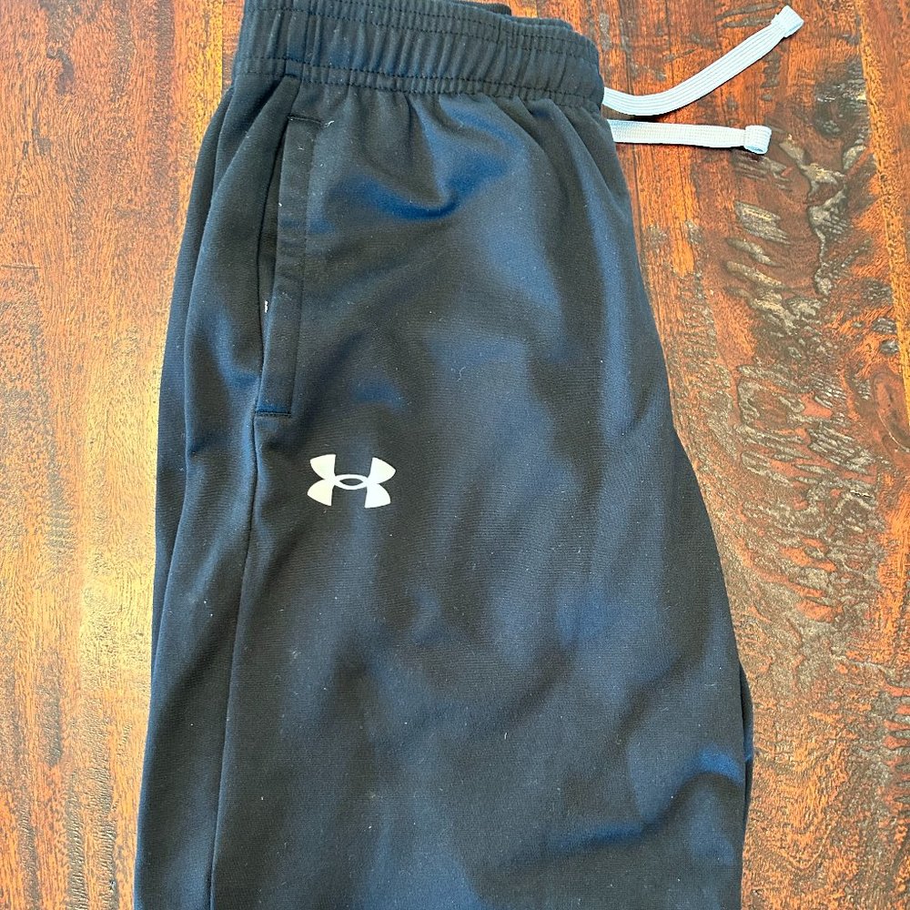 Boy's Under Armour Fleece Pants Tapered YLG